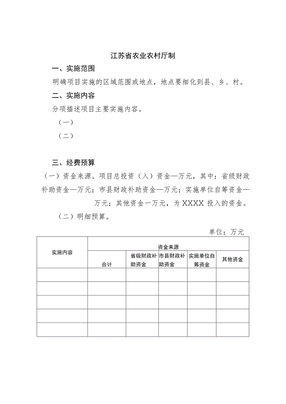 2023年省对市县农业相关专项转移支付项目实施方案（参考格式）.docx_第2页