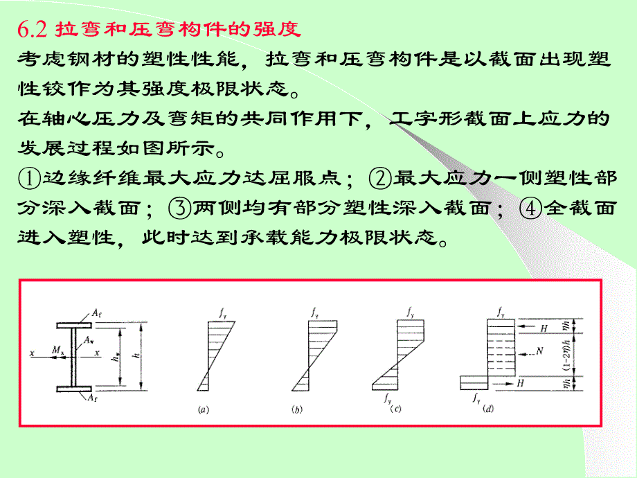 钢结构设计原理6拉弯和压弯构件.ppt_第2页