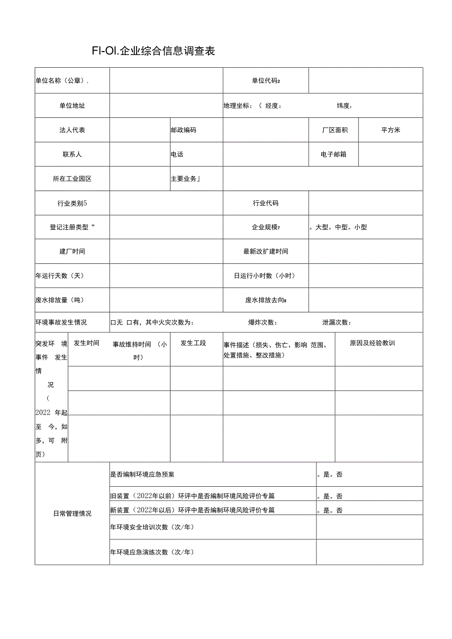 上海企业事业单位环境风险信息.docx_第3页