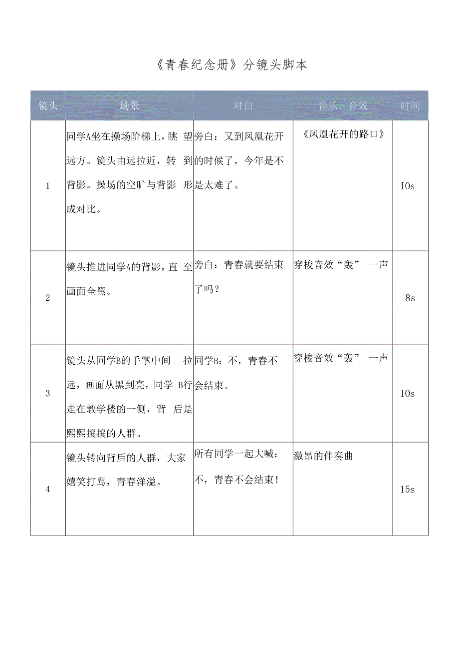 短视频拍摄分镜头脚本-精选5篇.docx_第3页