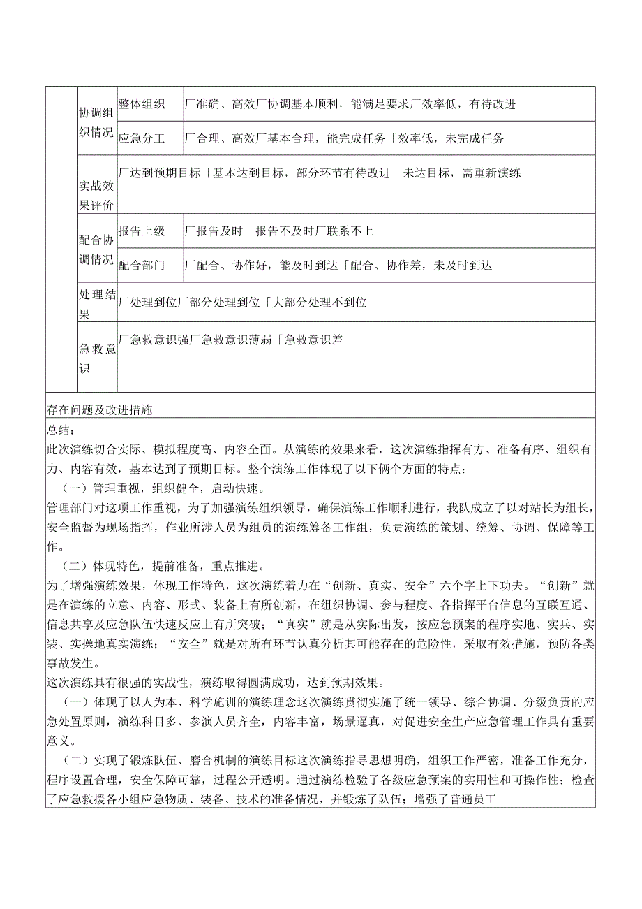 建筑工程公司起重伤害应急预案演练记录.docx_第2页