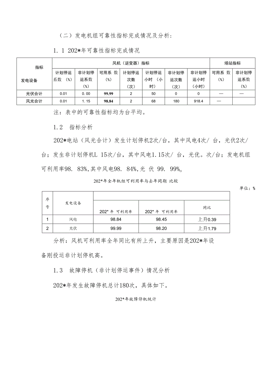 电站年发电机组运行可靠性报告.docx_第3页