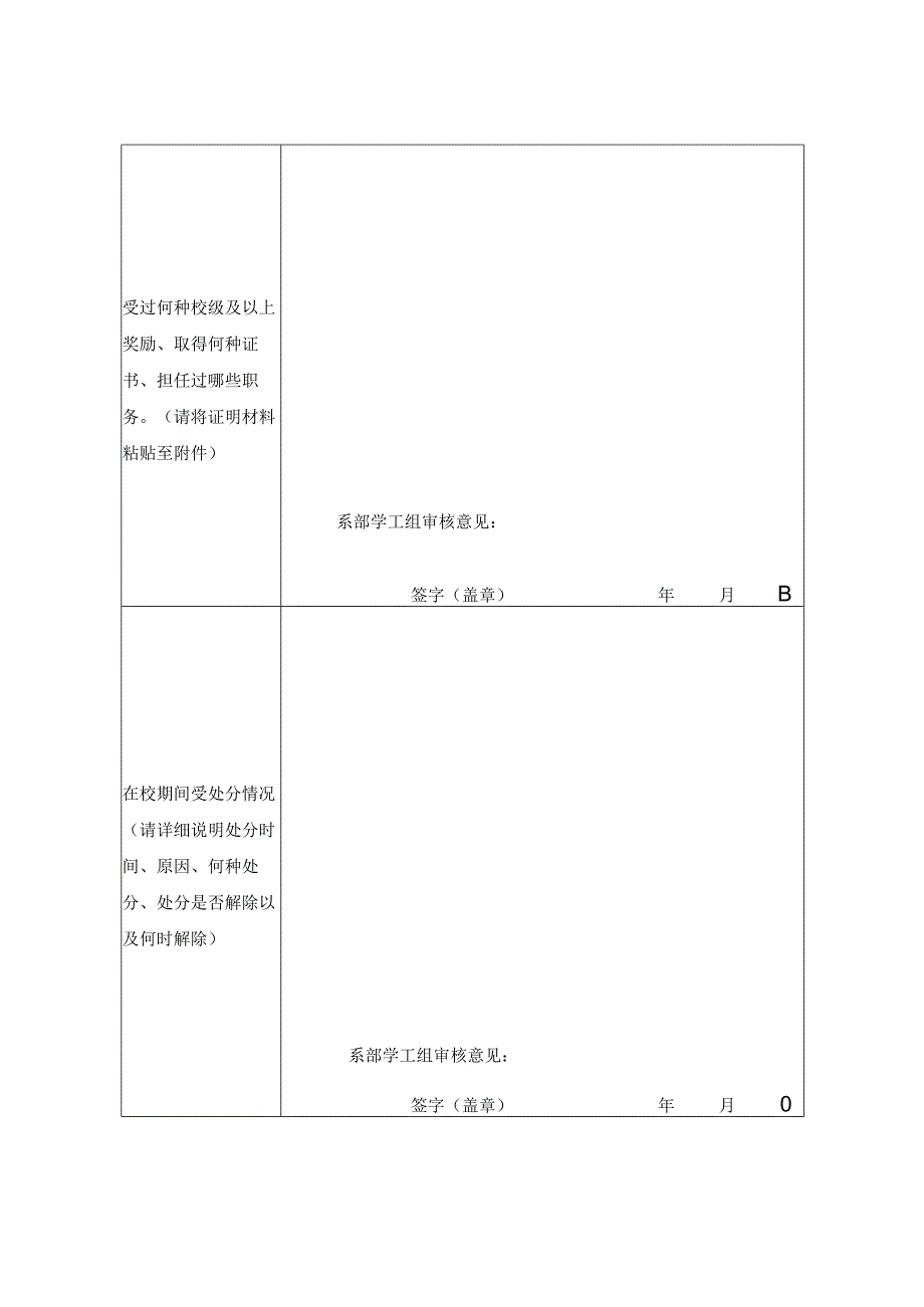 西南交通大学希望学院2021年选拔优秀全日制专科应届毕业生进入本科阶段学习申请表.docx_第3页