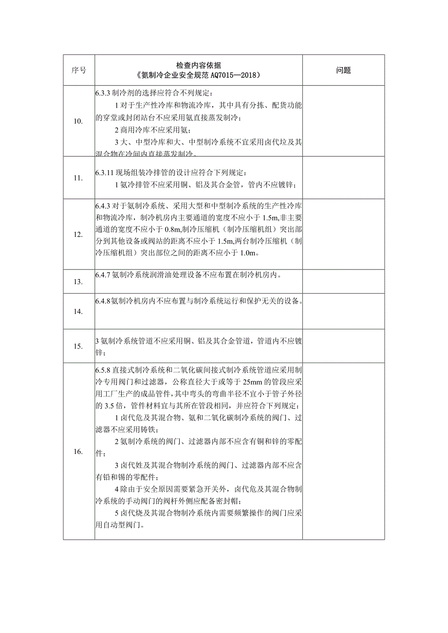 液氨制冷隐患排查记录表 1.docx_第2页