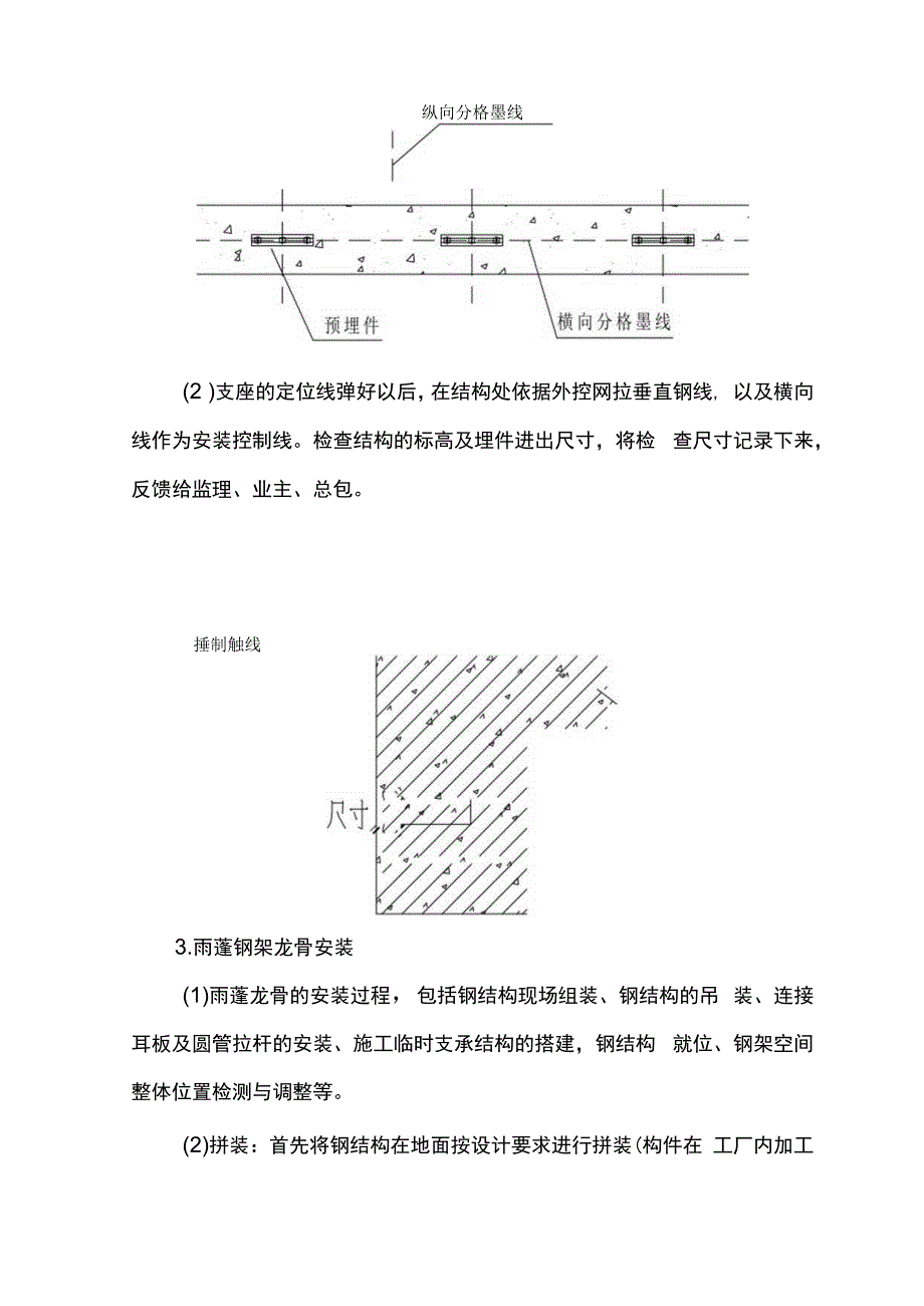 建筑工程点式玻璃雨蓬施工方案.docx_第2页