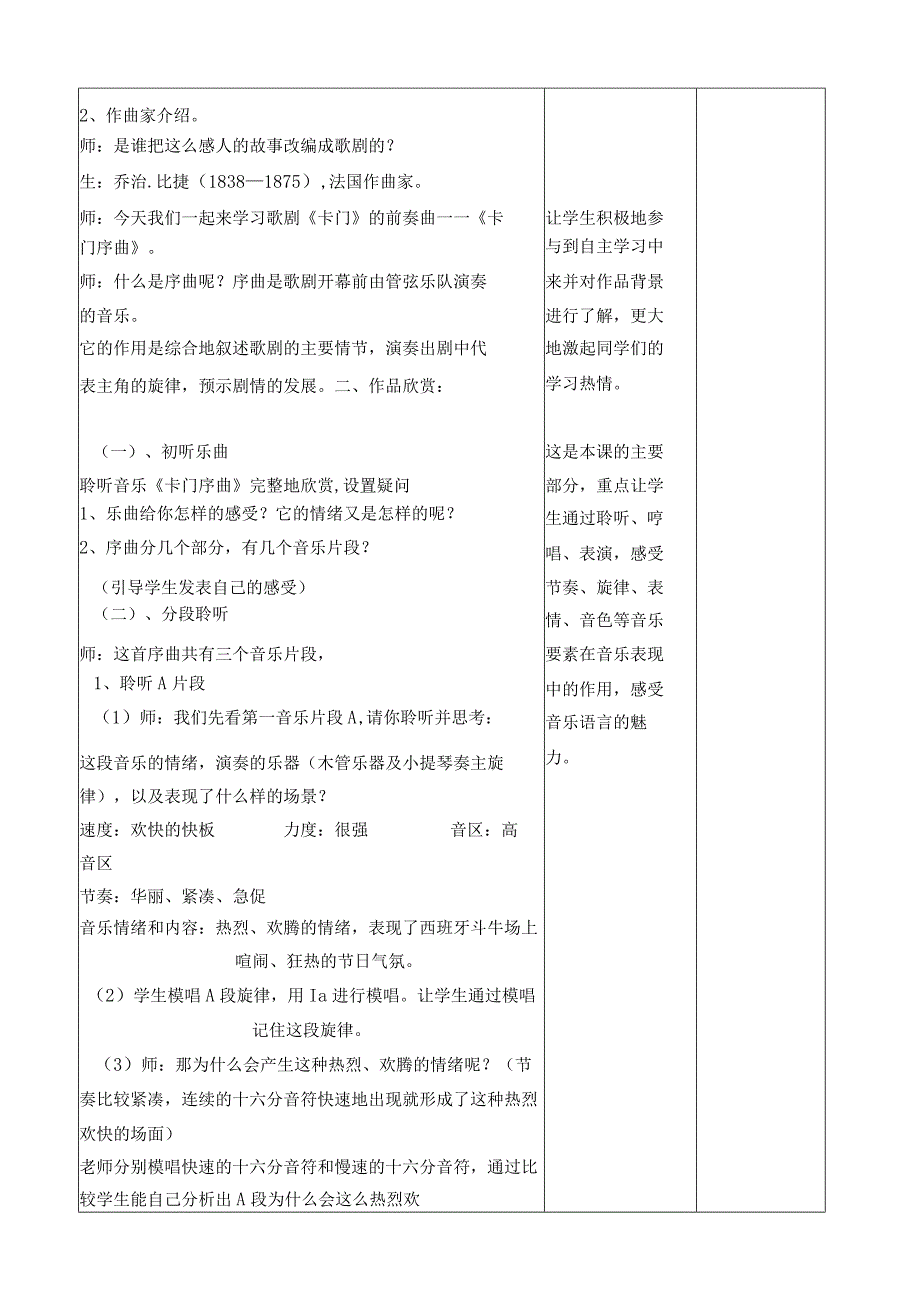 卡门序曲 教学设计教案.docx_第2页