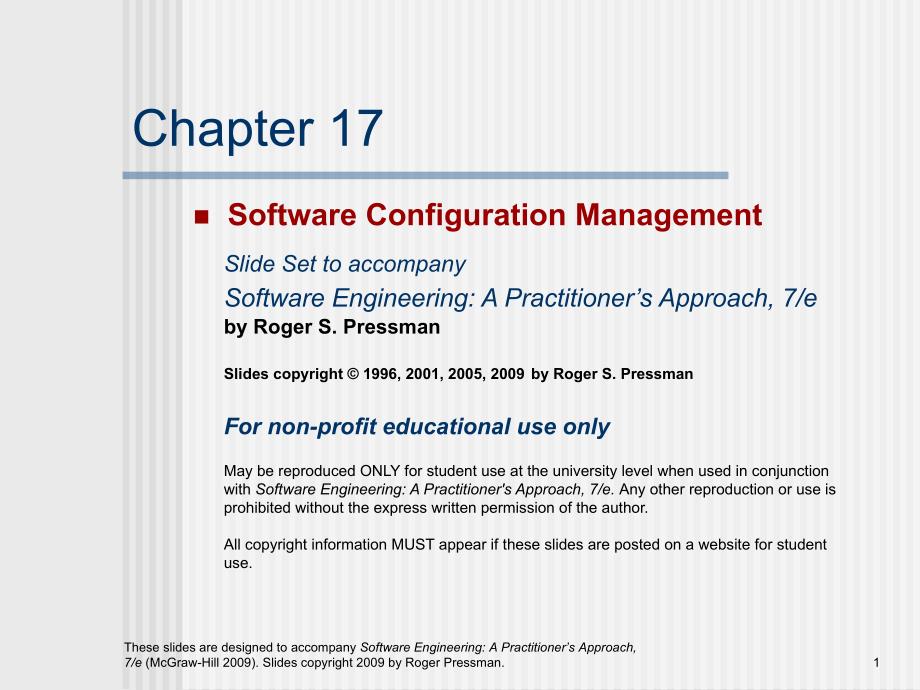 软件工程实践者的研究方法chapter17.ppt_第1页