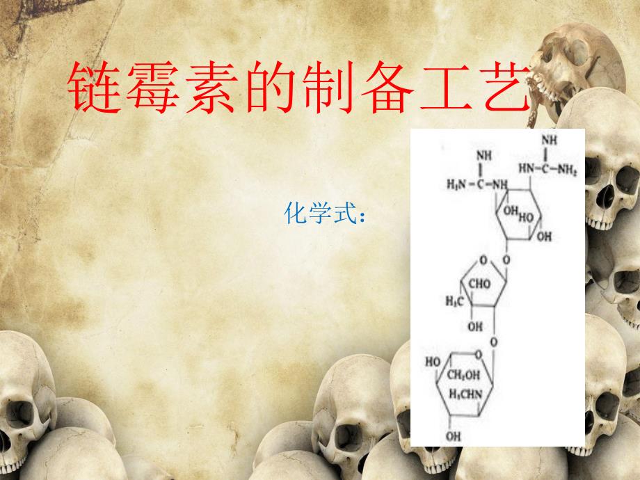 链霉素的制备工艺.ppt_第1页