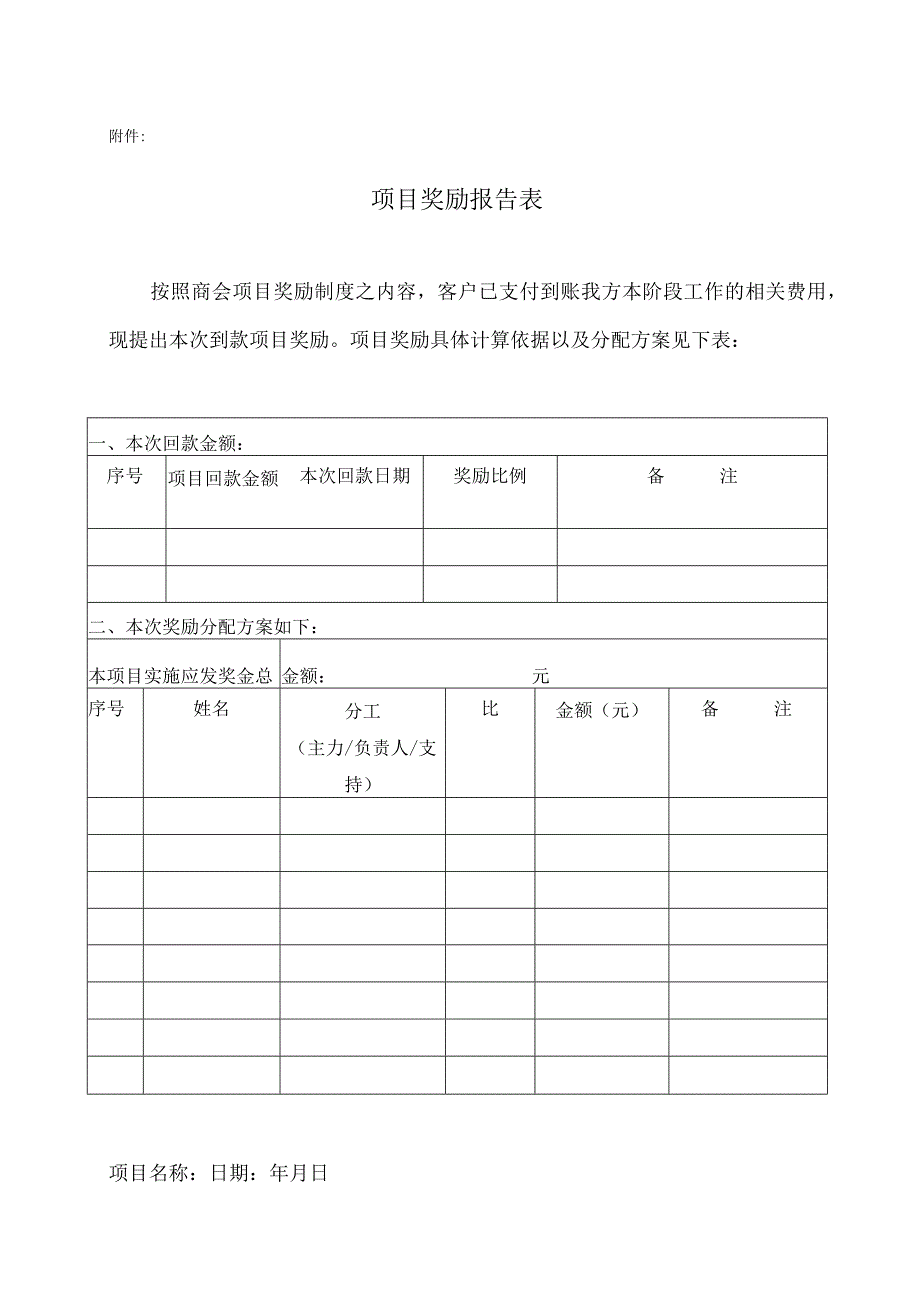 XX商会项目提成奖励制度（2023年）.docx_第3页