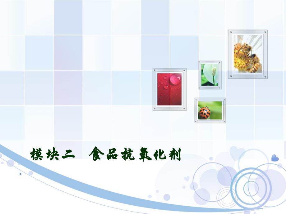 食品添加剂模块三食品抗氧化剂.ppt_第1页