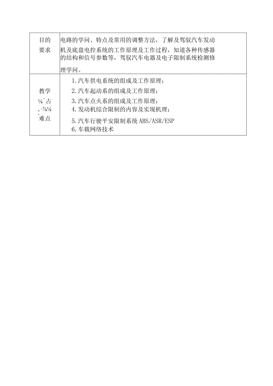 汽车电器与电子控制系统2012级汽服教案.docx_第3页