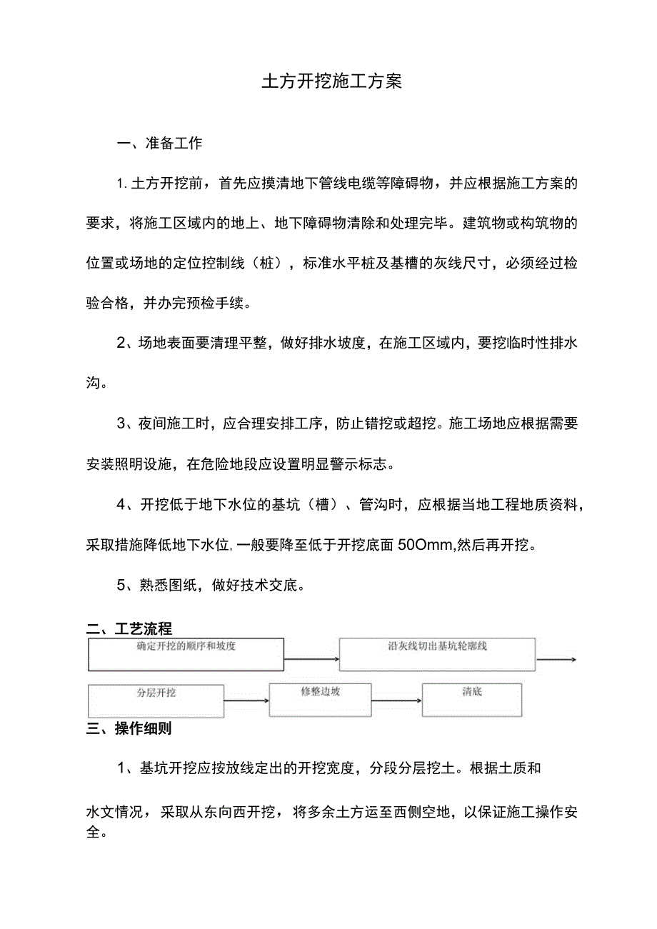 土方开挖施工方案.docx_第1页