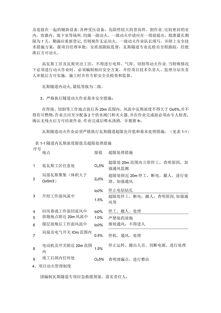 瓦斯隧道动火动火管理制度规定.docx_第3页