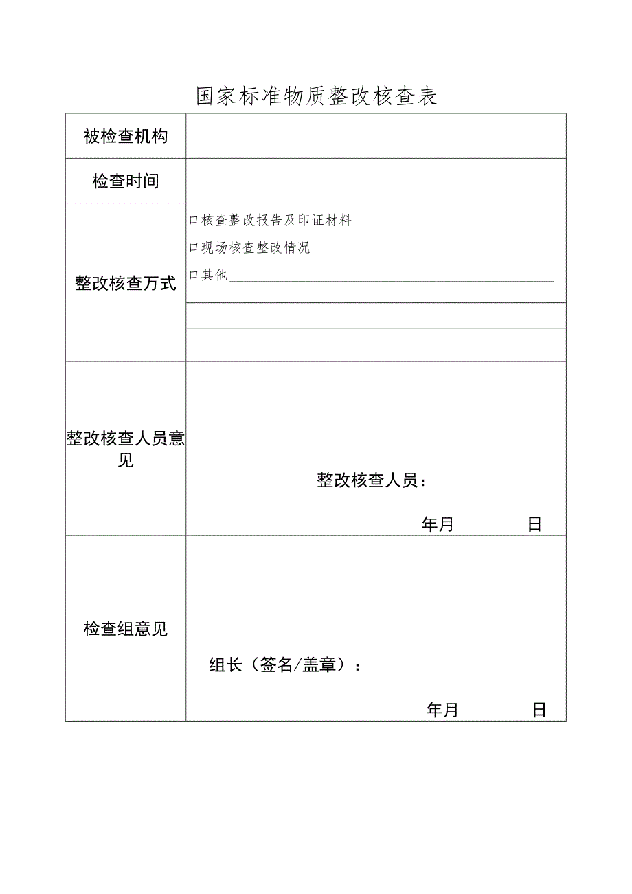 国家标准物质整改核查表.docx_第1页