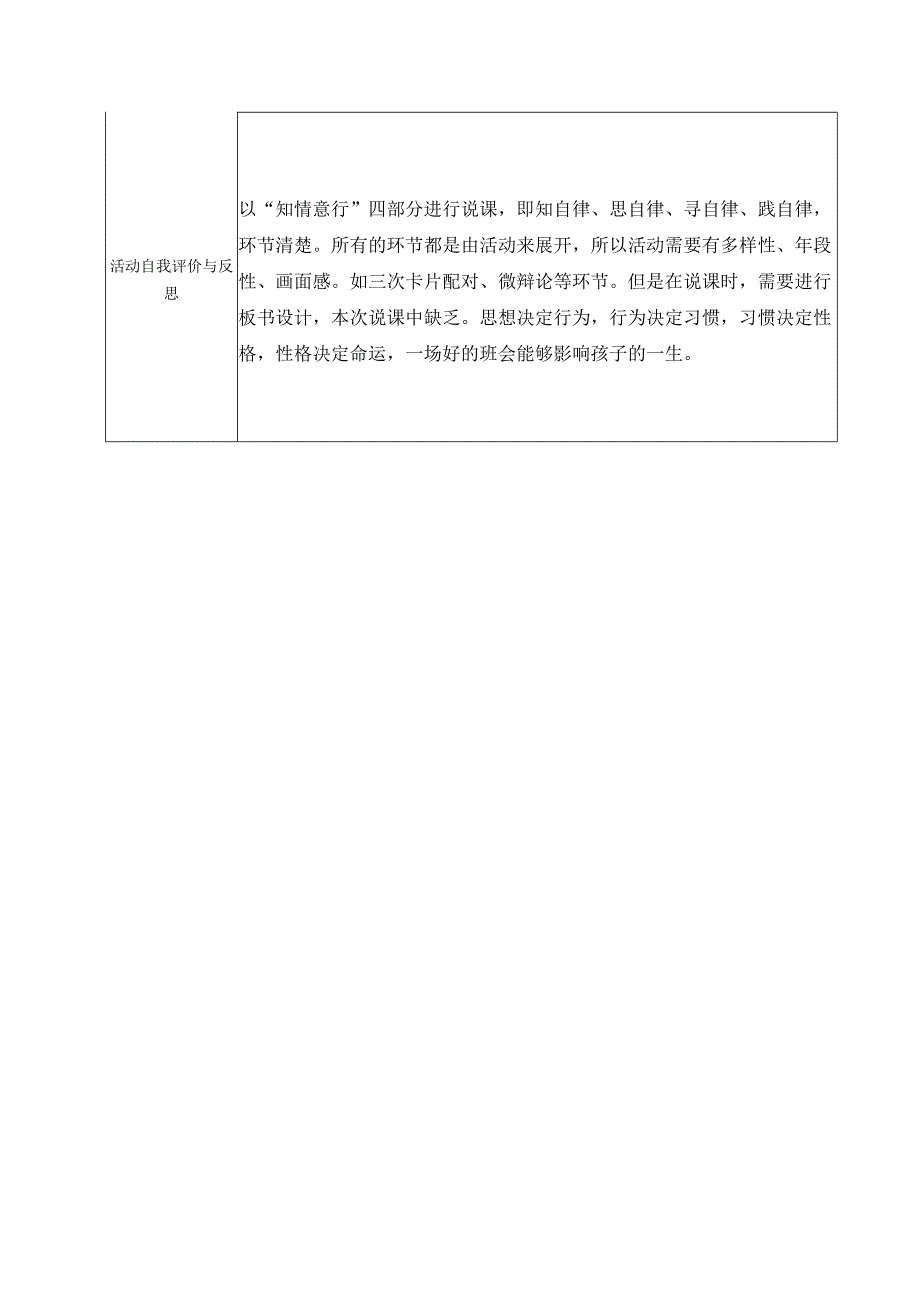 瓯海区练秋云名班主任工作室学员集训笔记自我评价与反思.docx_第3页