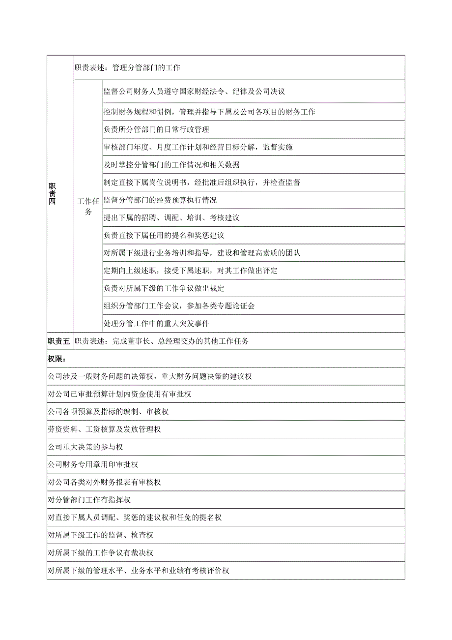 财务总监岗位说明书.docx_第2页