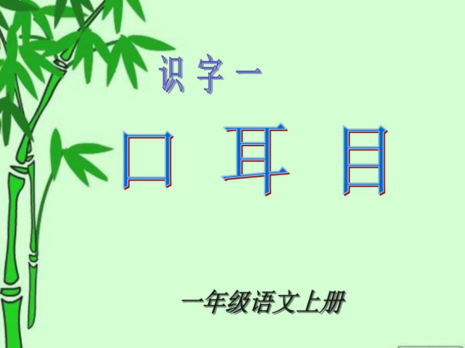 2口耳目课件1.ppt_第1页