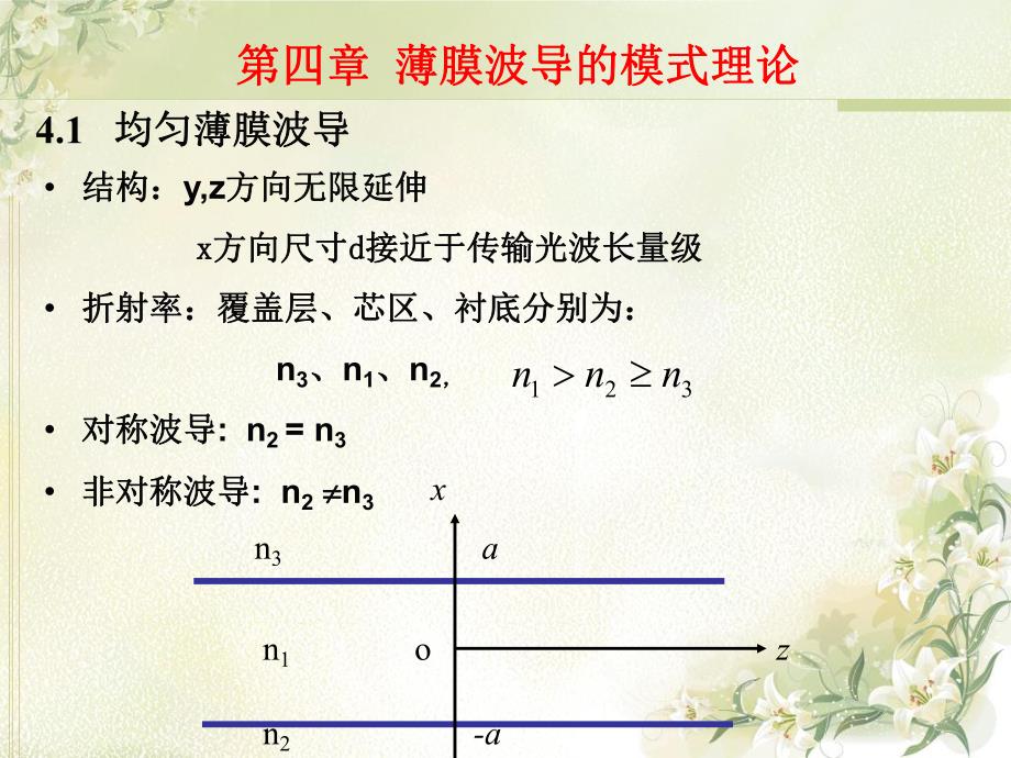 光波导理论教学课件4.1.ppt_第2页