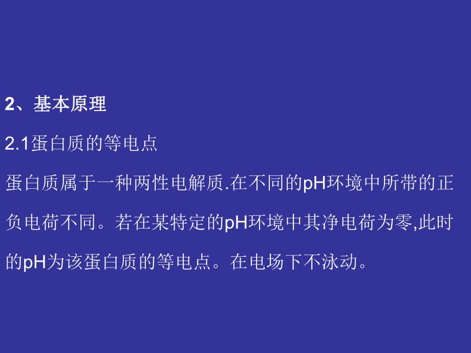 聚丙烯酰胺凝胶等电聚焦电泳.ppt_第2页