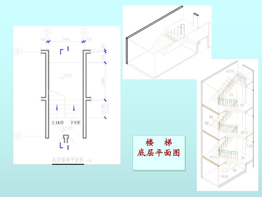 房屋建筑学复习资料楼梯2.ppt_第3页