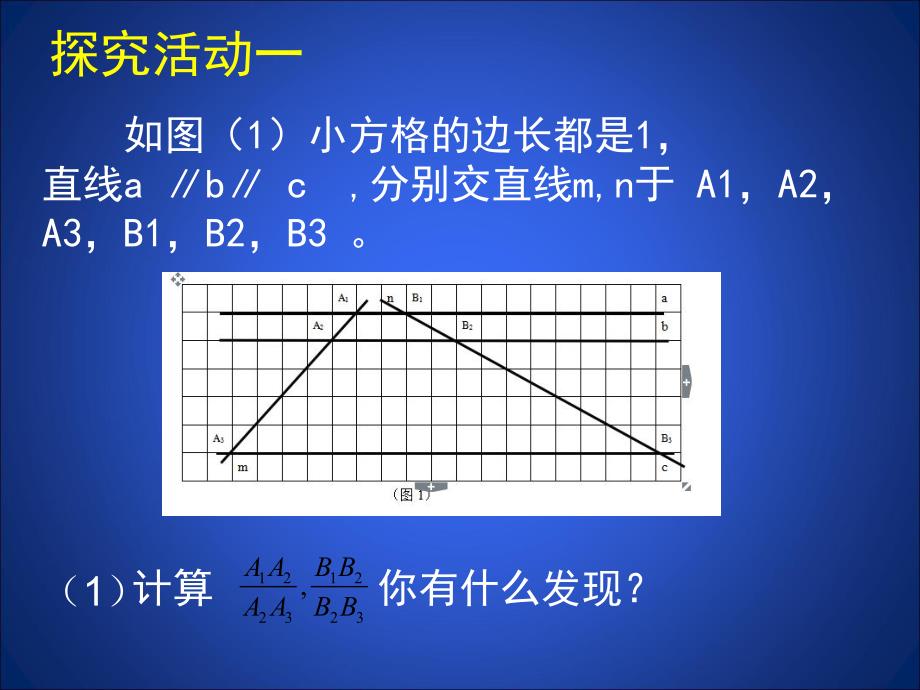 4.2平行线分线段成比例演示文稿.ppt_第3页