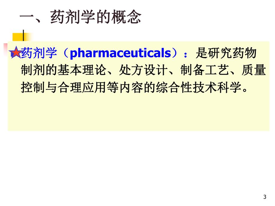 药剂学第一节药剂学.ppt_第3页