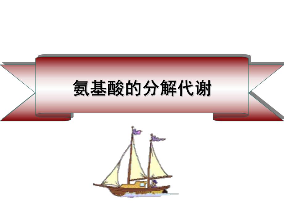 蛋白质降解和氨基酸分解代谢.ppt_第1页