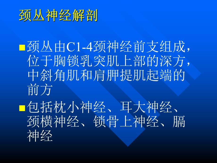 臂丛颈丛神经阻滞麻醉.ppt_第2页