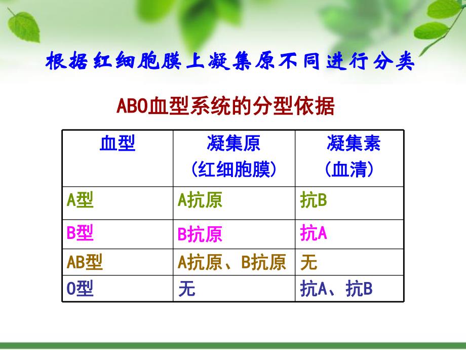 血型鉴定人体血压测定付锋.ppt_第3页