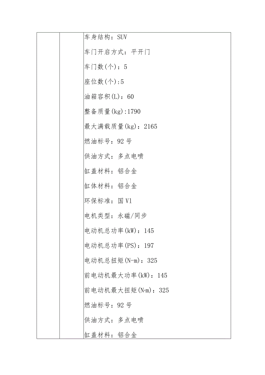 购买车辆参数性质序号技术参数与性能指标.docx_第2页