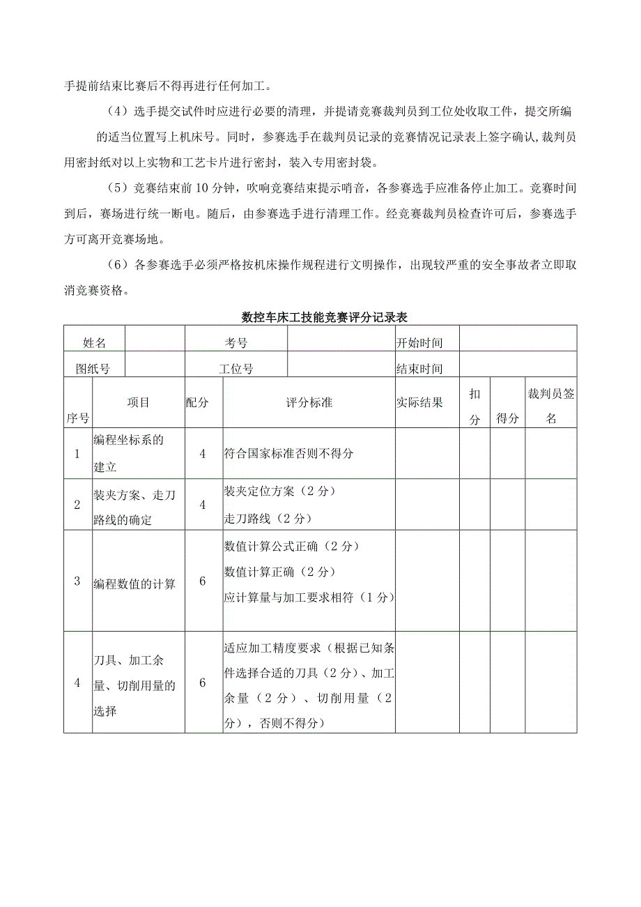 数控车校内技能竞赛方案.docx_第2页