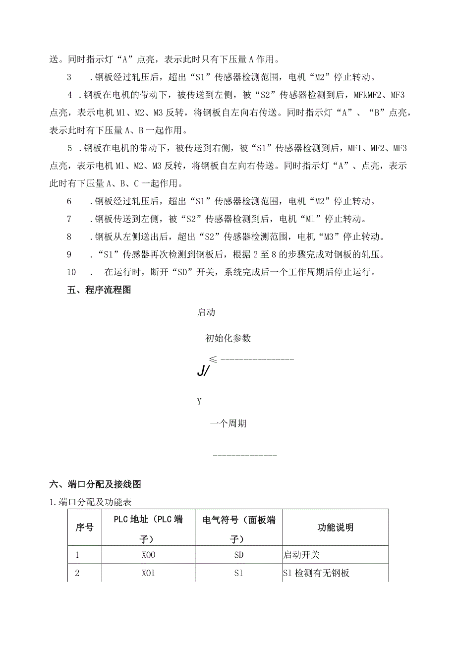 PLC基本技能实操——实训十四 自控轧钢机控制.docx_第2页