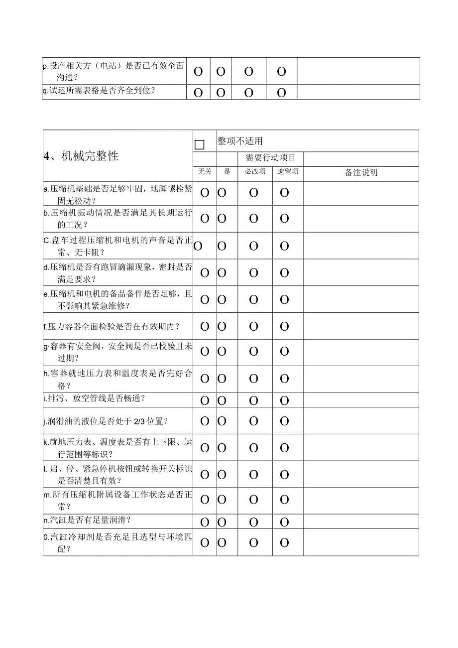 往复式压缩机投运前安全检查清单.docx_第3页