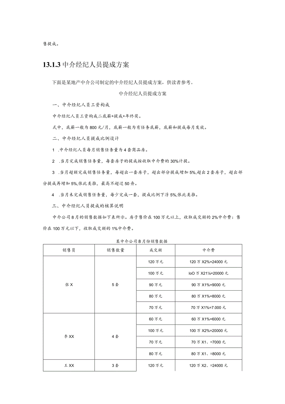 某房地产开发企业地产销售人员提成方案.docx_第2页