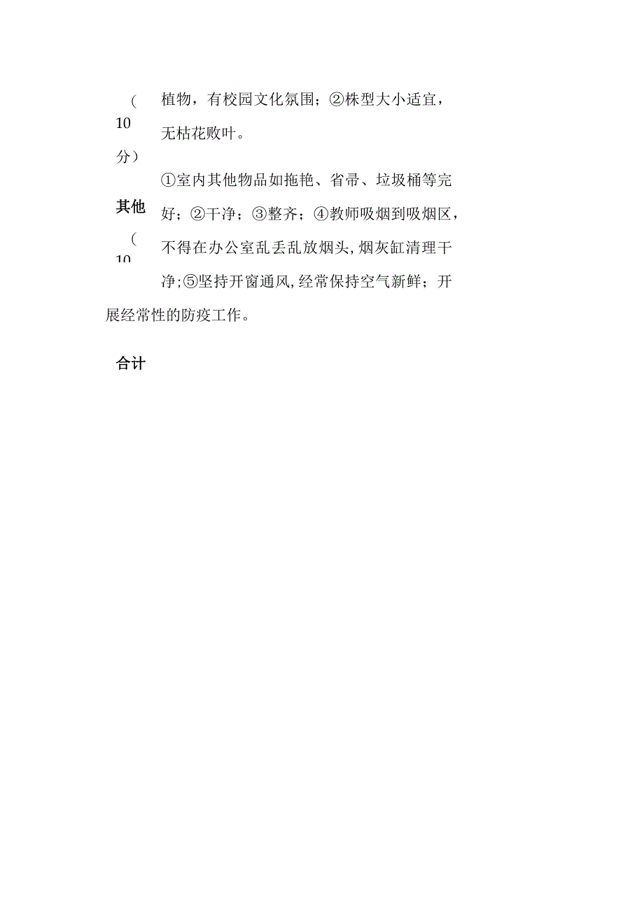 处室年级组卫生检查评比标准对照表全套.docx_第3页