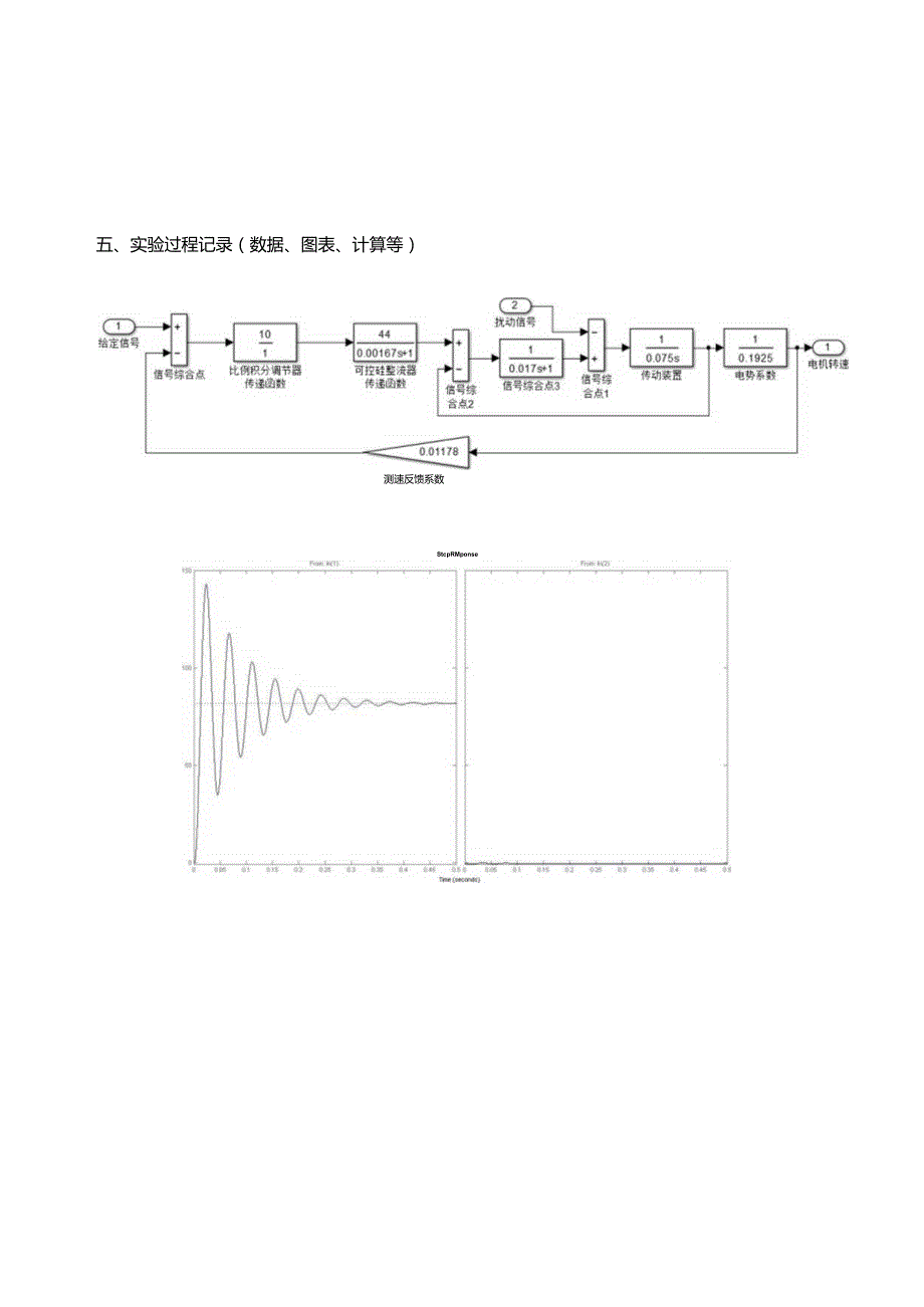 自控实验报告--实验四 简单闭环控制系统的控制器的设计.docx_第2页