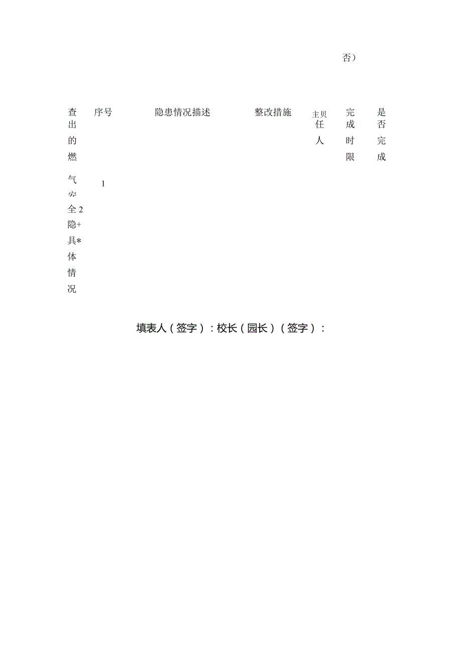 学校燃气安全隐患排查整治登记表全套.docx_第2页