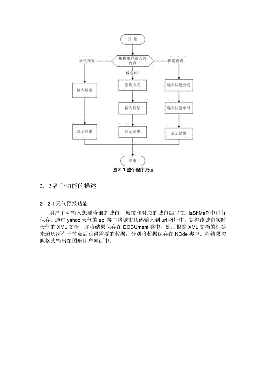 Java课程设计报告--日常信息查询系统2.docx_第3页