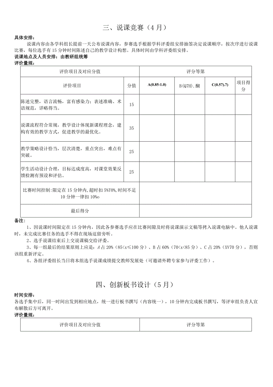 中学青年教师基本功竞赛活动实施意见.docx_第2页