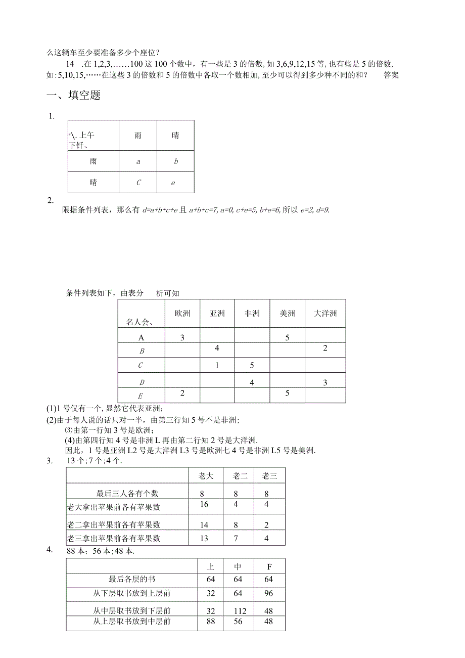 小学奥数-列表法-练习题及答案.docx_第2页