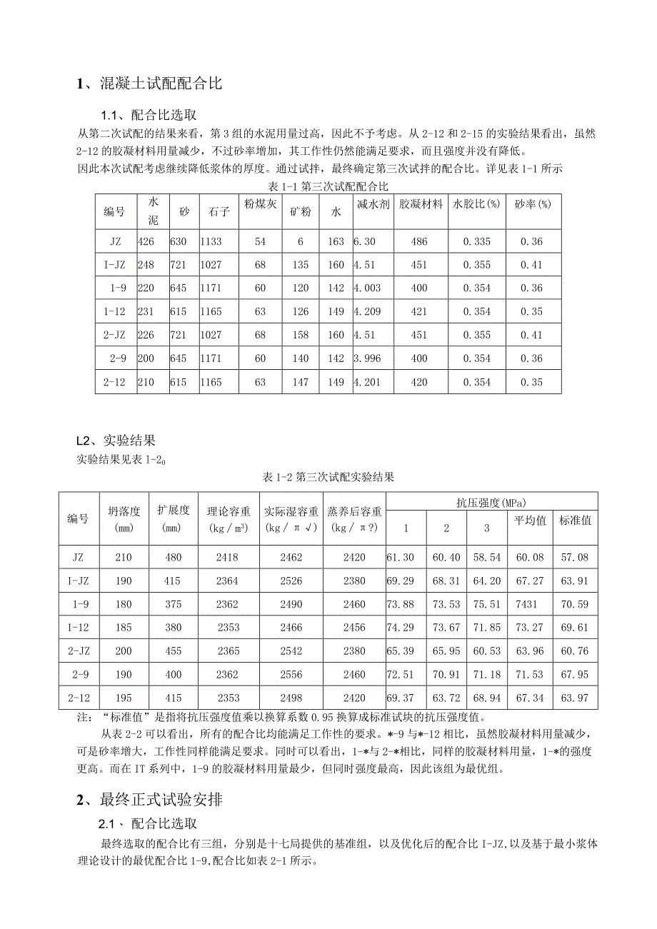 混凝土试配配合比.docx_第1页