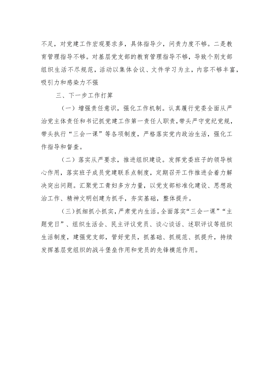 党支部书记2023年度抓党建工作述职报告.docx_第3页