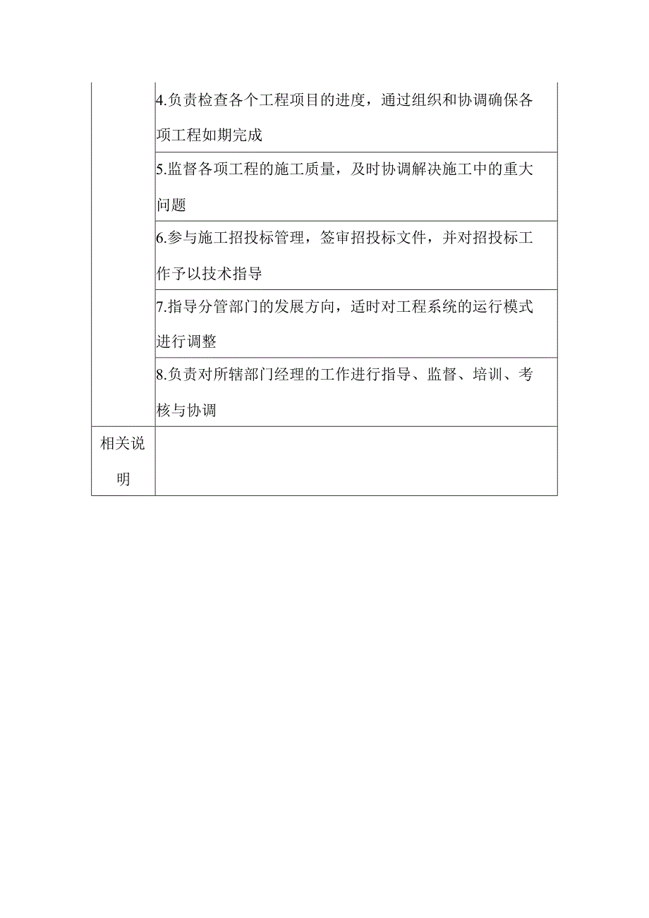 房地产开发有限公司总工程师职位说明书.docx_第2页