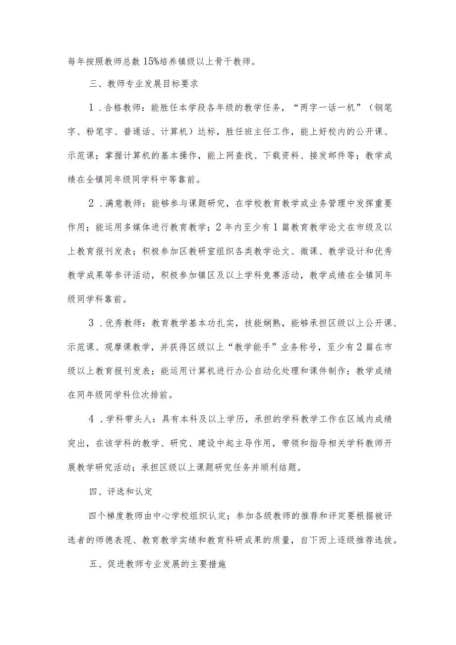 城关镇教师专业发展三年规划方案.docx_第2页