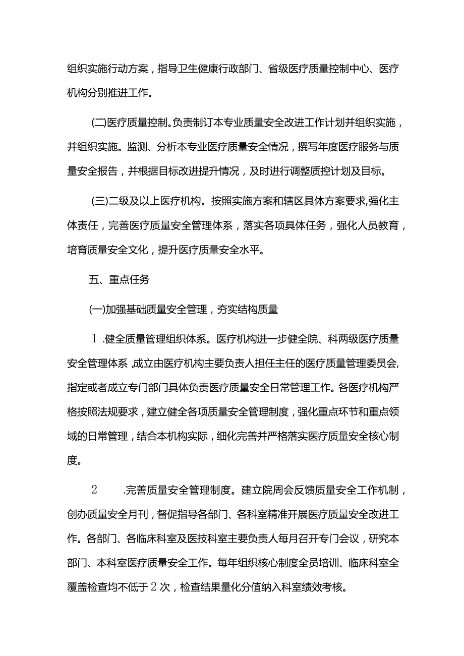 全面提升医疗质量行动实施方案.docx_第2页