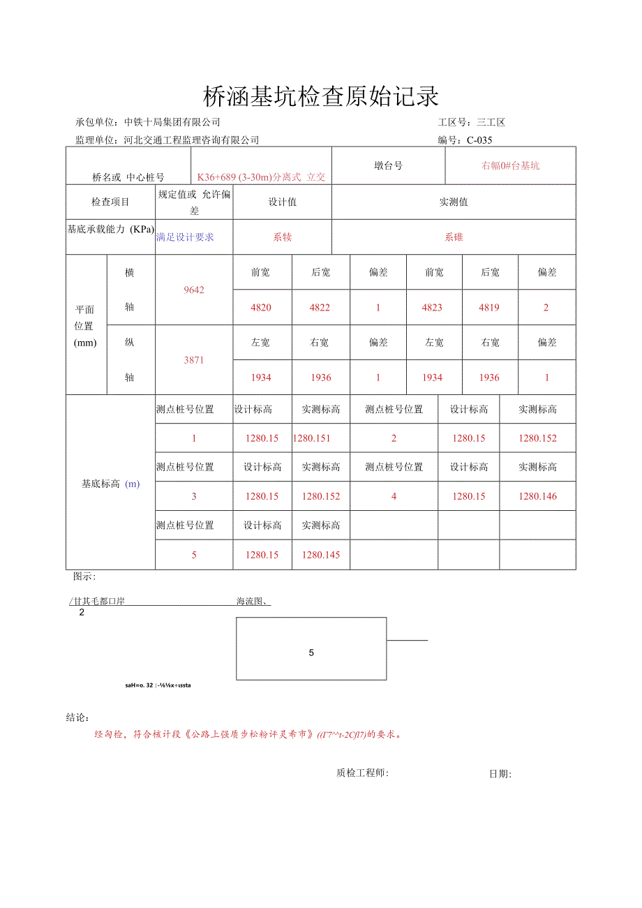 020.承台（系梁）（高速公路检验批）填写样例.docx_第3页