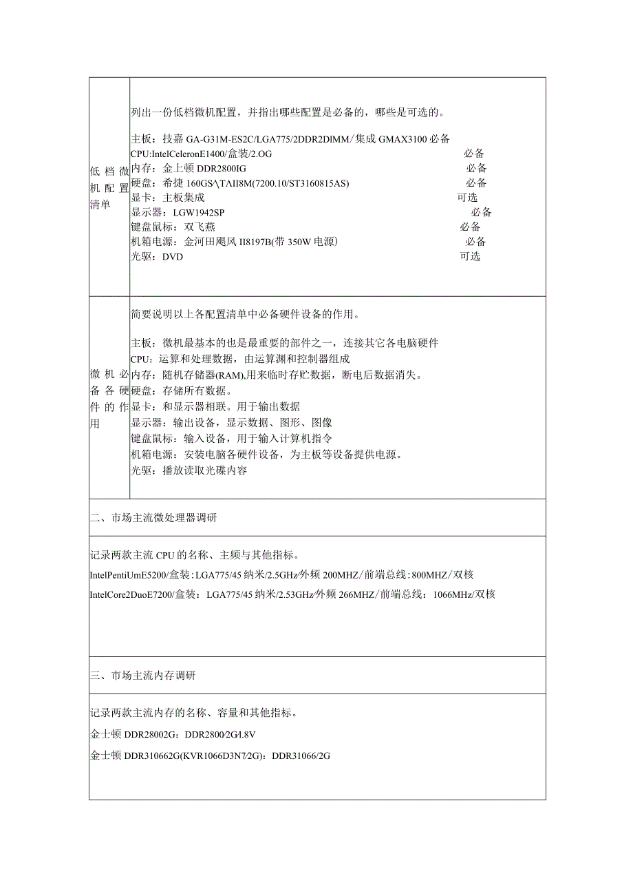 实训1_微机应用现状调研实训报告.docx_第2页