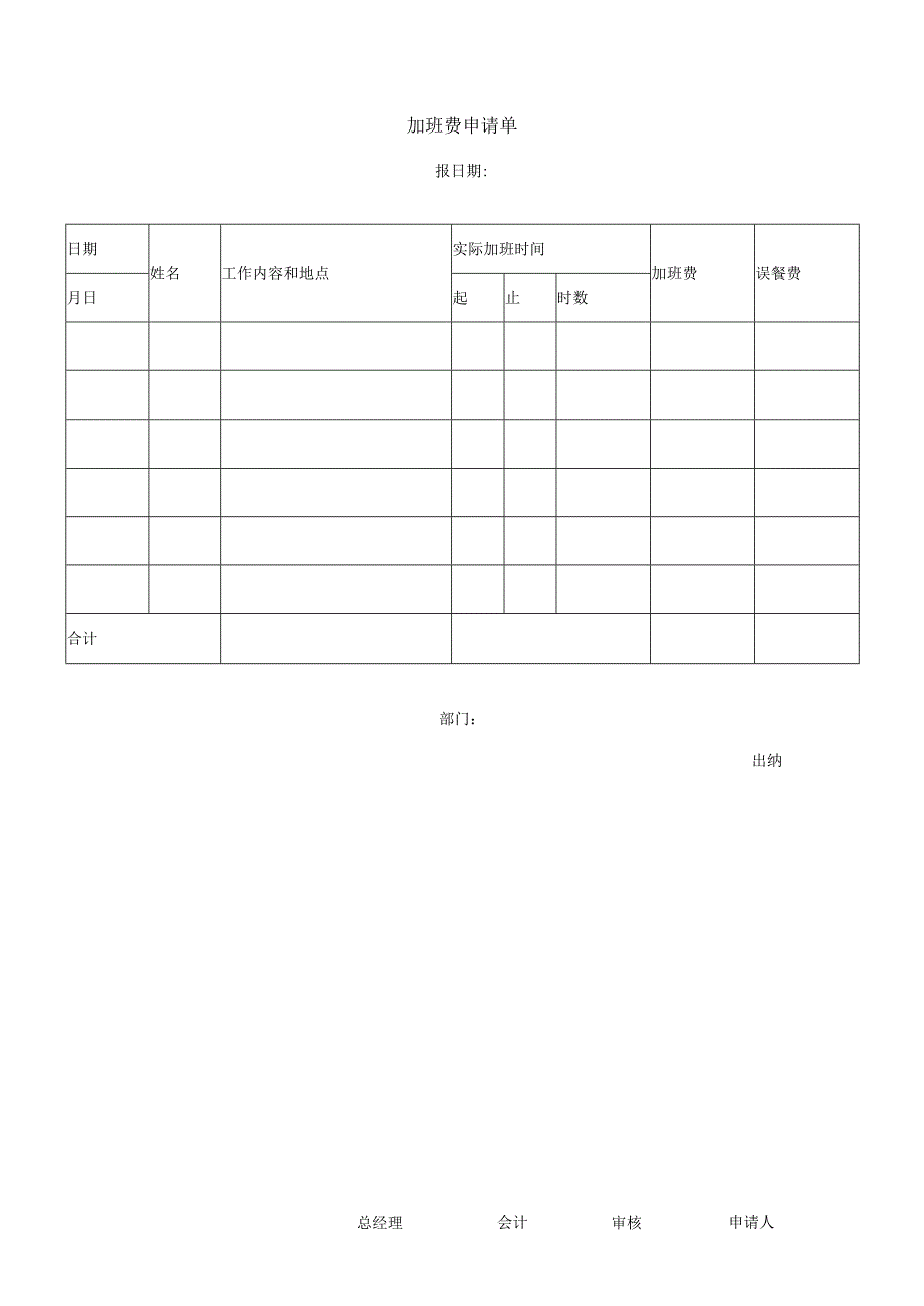 加班费申请单.docx_第1页