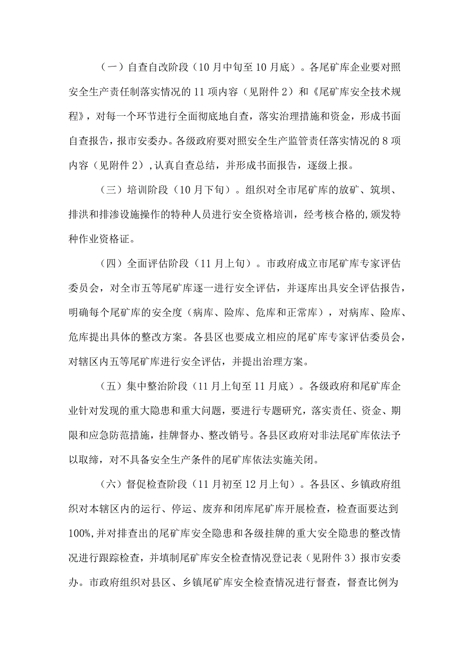 安监局尾矿库安全生产检查方案.docx_第2页