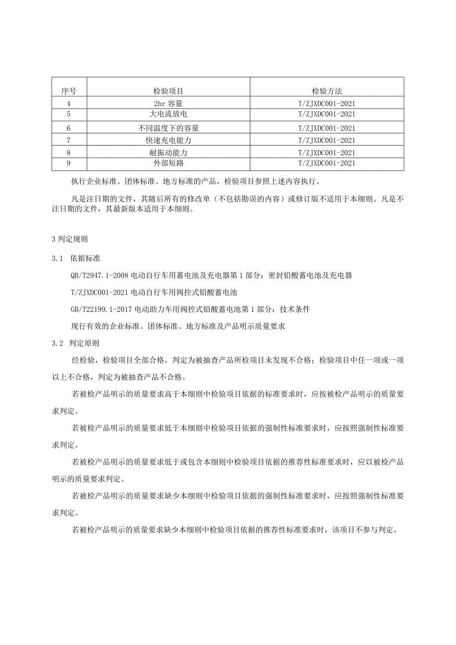 【精品范文】2023版县级市场电动自行车用电池产品质量监督抽查实施细则.docx_第2页